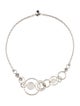 John Hardy Dot Hammered Interlink Necklace
