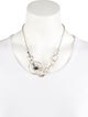John Hardy Dot Hammered Interlink Necklace