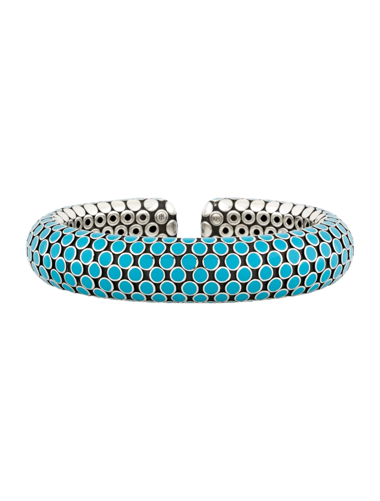 John Hardy Dot Enamel Flex Cuff
