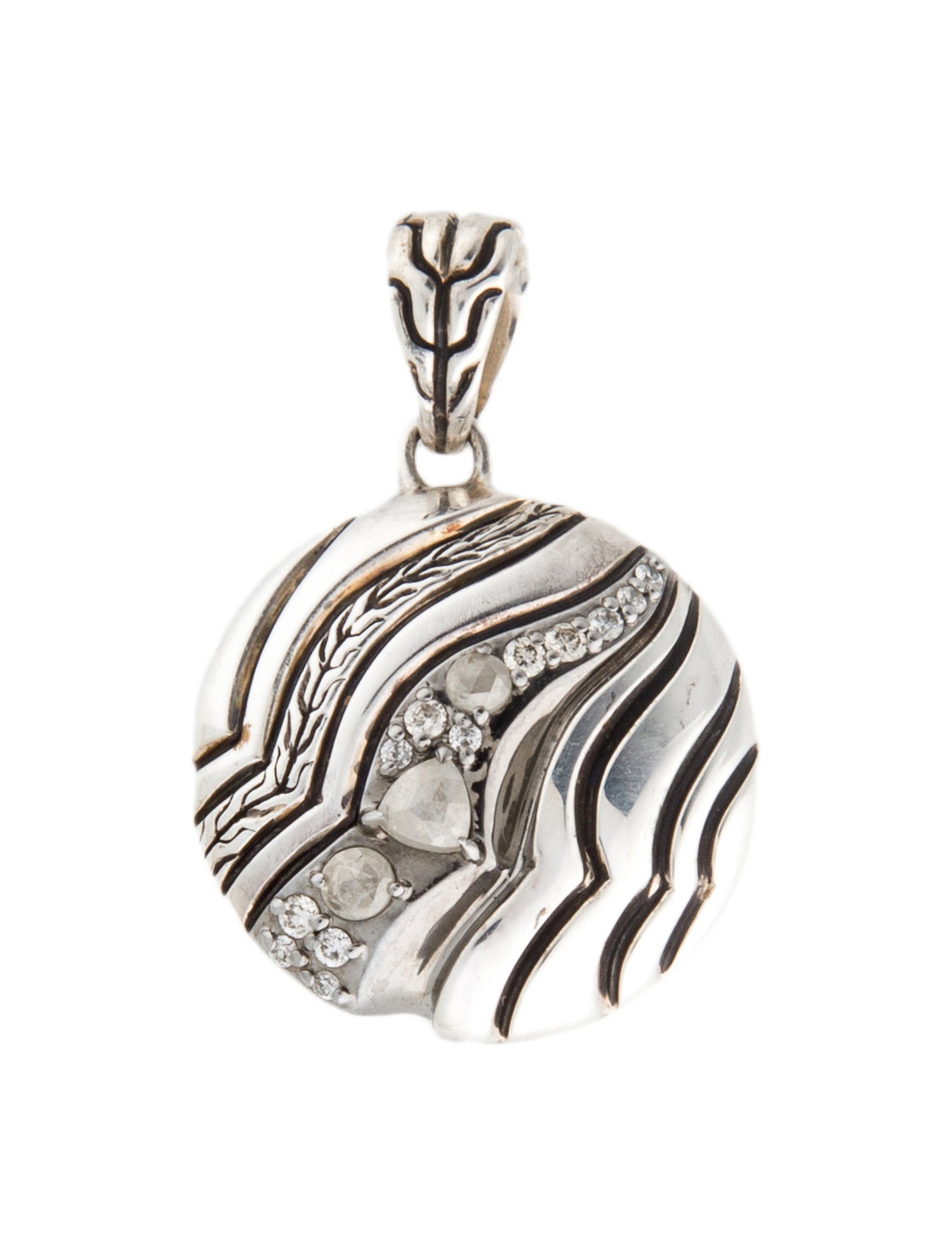 John Hardy Diamond Lahar Pendant