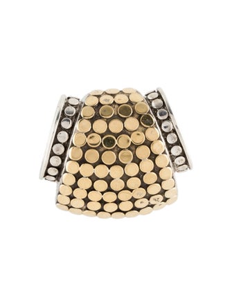 John Hardy Two-Tone Dot Slide Enhancer Pendant