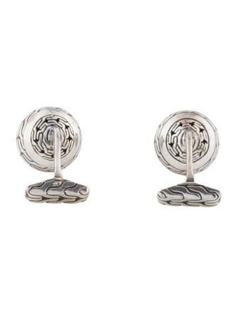 John Hardy 1.76ctw Diamond Ball Cufflinks