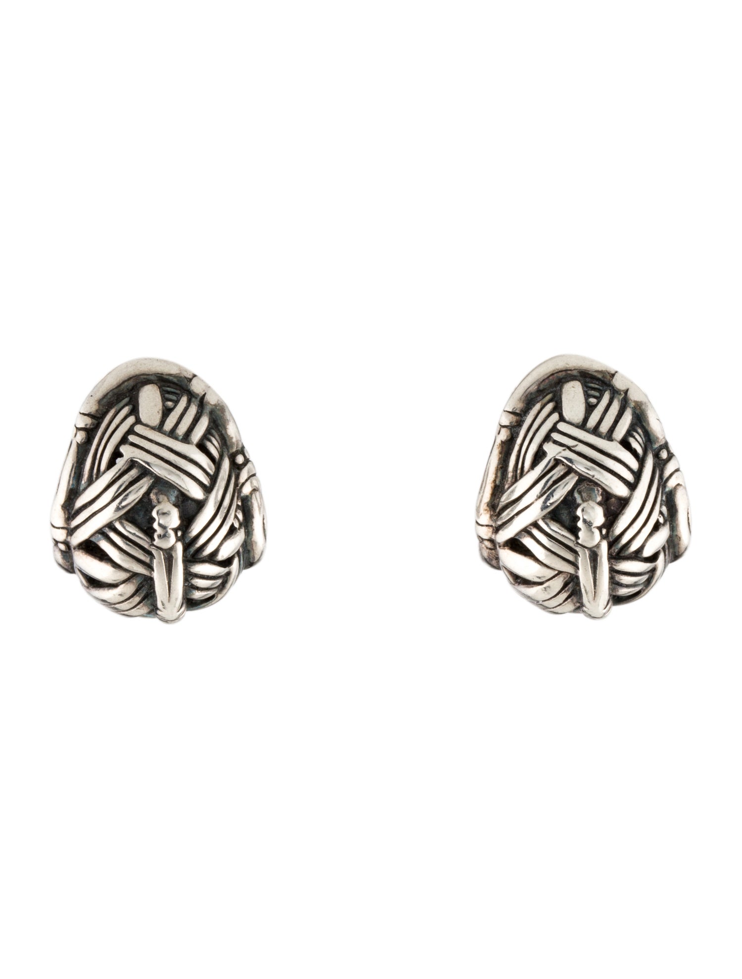 John Hardy Bamboo Earclips