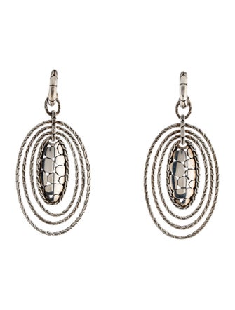 John Hardy Zen Kali Oval Drop Earrings