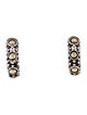 John Hardy Two-Tone Jaisalmer Huggie Earrings