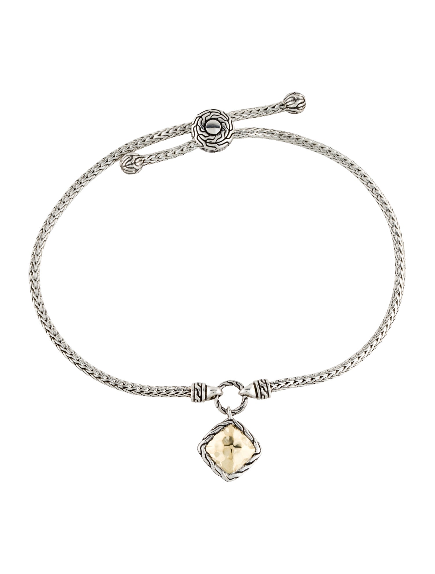 John Hardy Two-Tone Icon Chain Slider Bracelet
