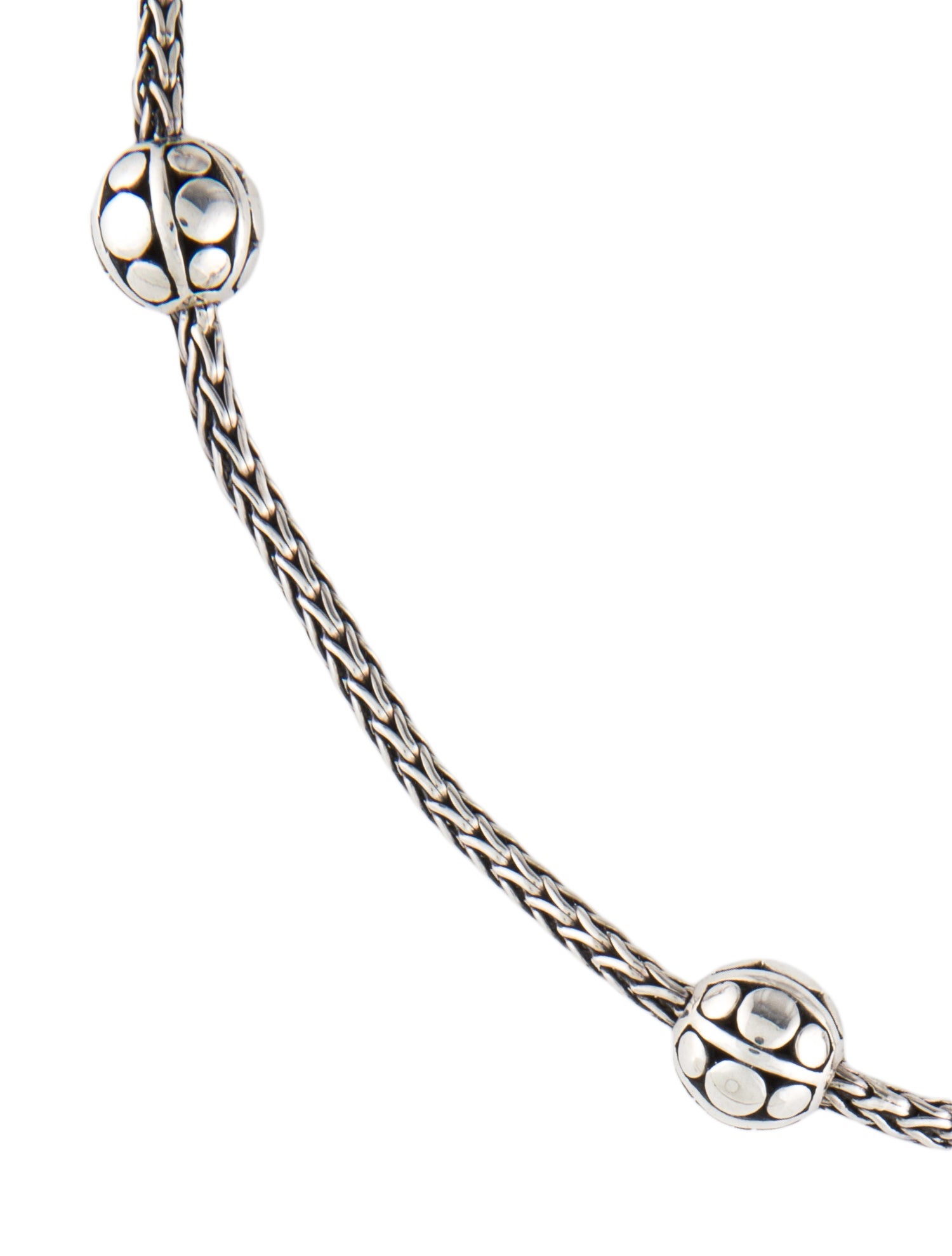 John Hardy Dot Station Necklace