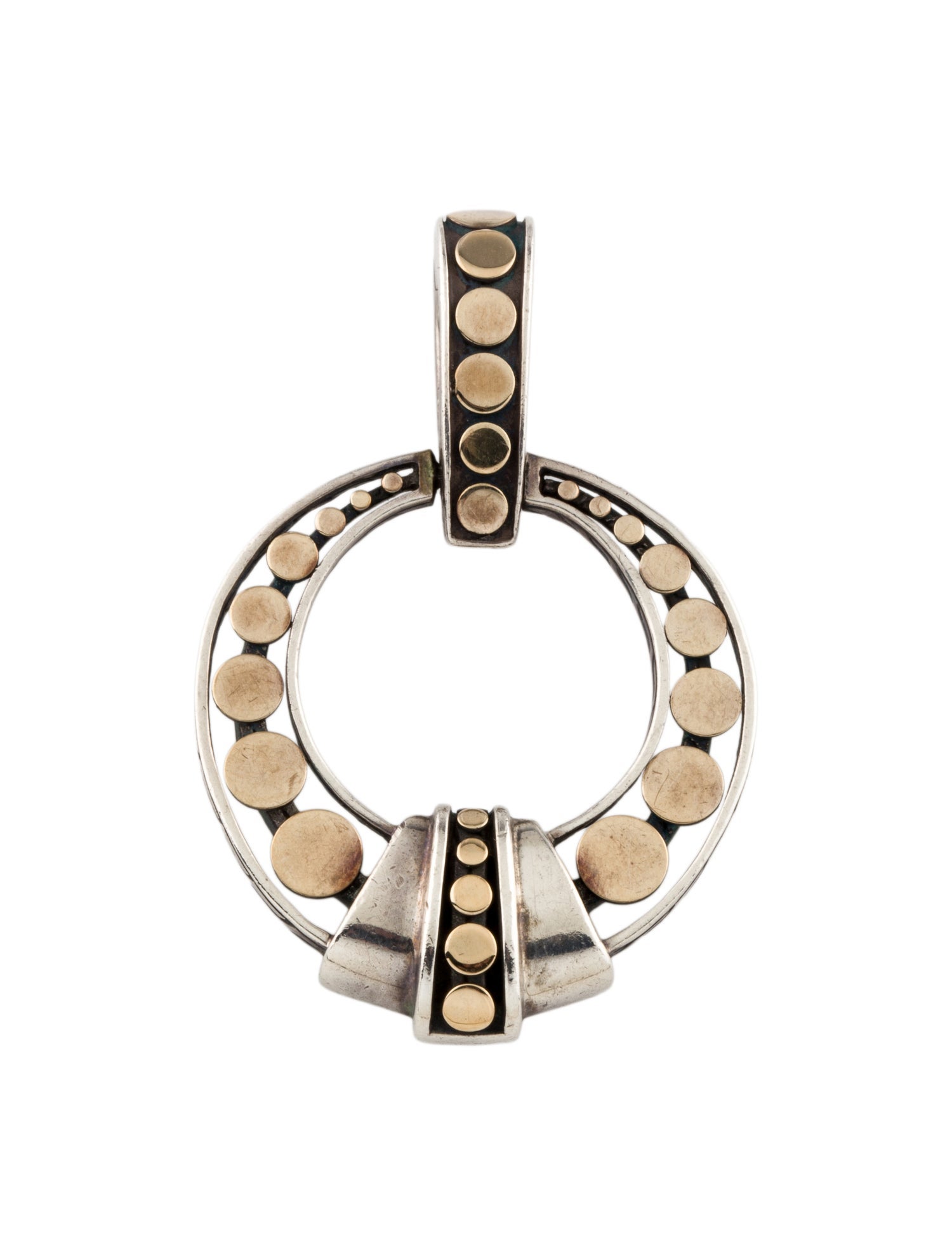 John Hardy Two-Tone Dot Enhancer Pendant