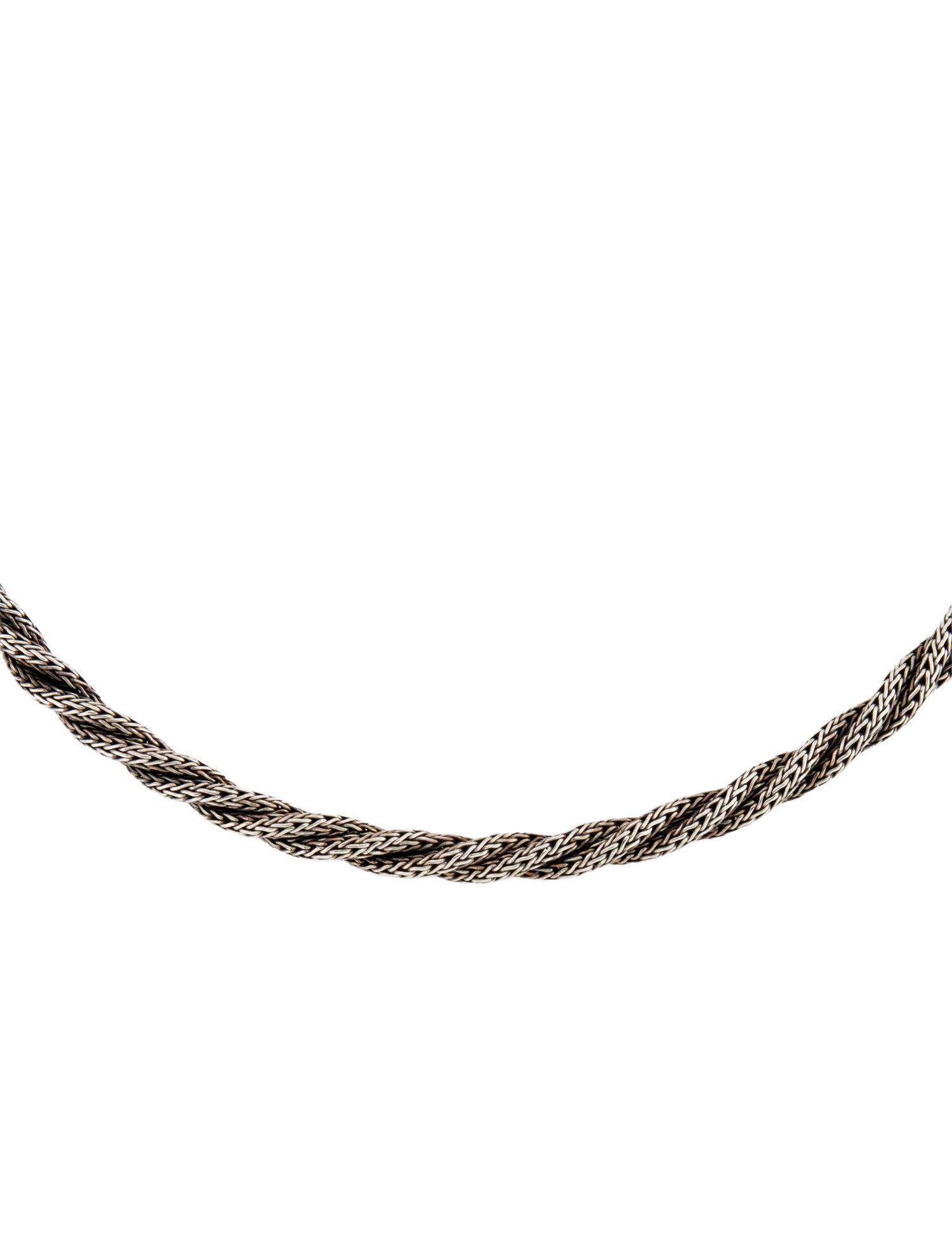John Hardy Twisted Palu Macan Chain Necklace