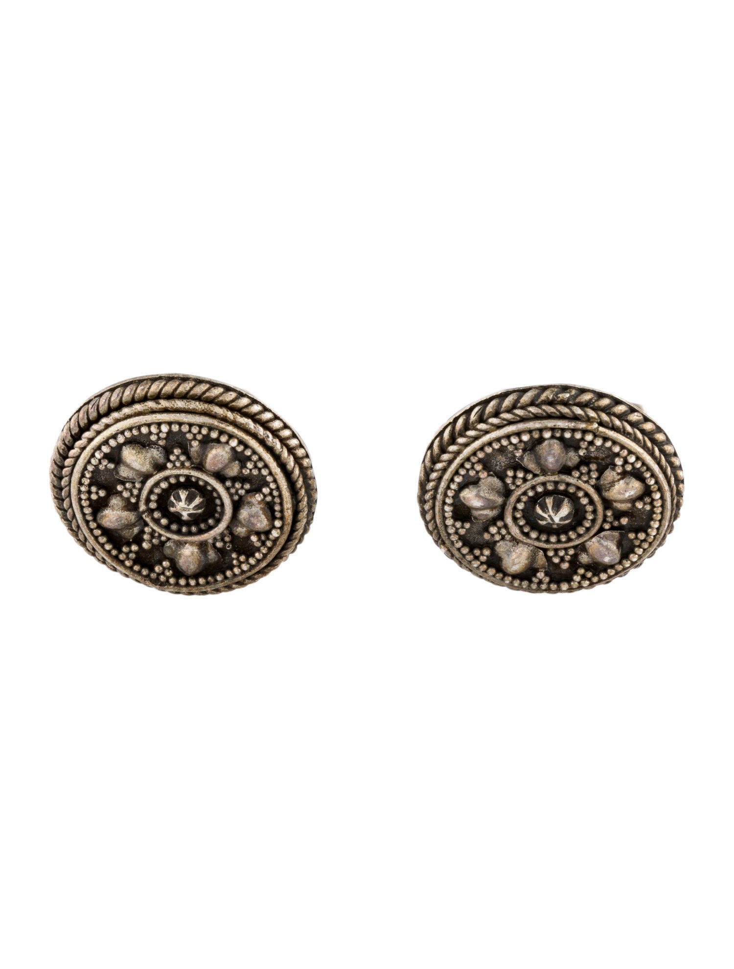 John Hardy Circular Cufflinks