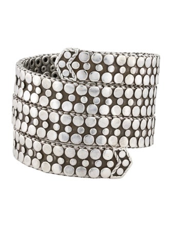 John Hardy Dot Triple Coil Wrap Bracelet