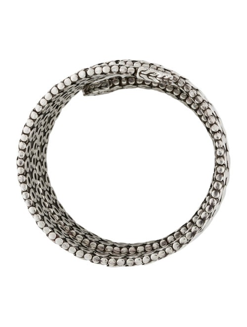 John Hardy Dot Triple Coil Wrap Bracelet