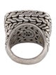 John Hardy Diamond Pave Square Ring