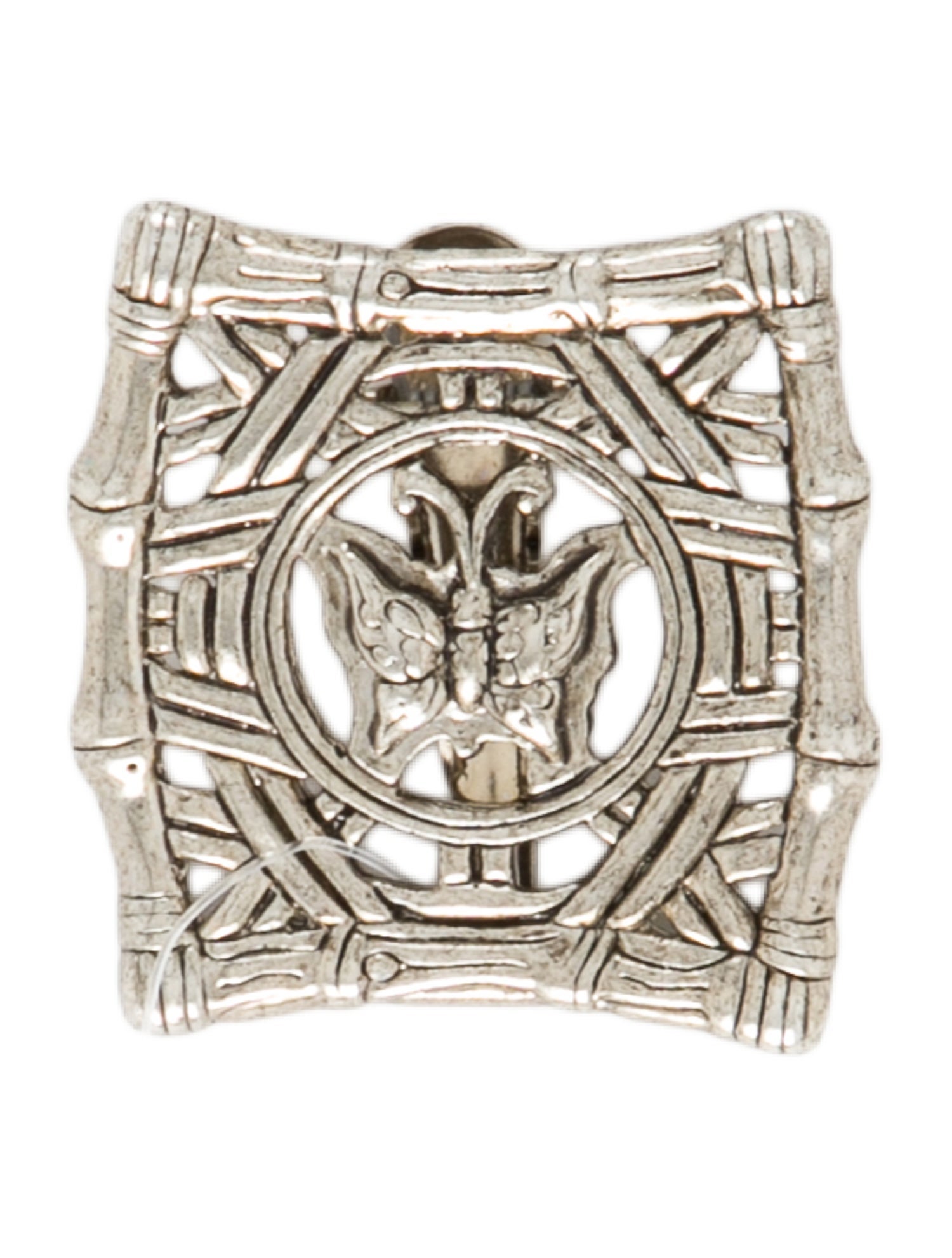 John Hardy Butterfly Bamboo Scarf Clip