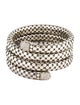 John Hardy Diamond Dot Triple Coil Wrap Bracelet