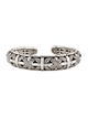 John Hardy Bamboo Basket Weave Cuff Bracelet