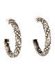 John Hardy Two-Tone Jaisalmer Hoops
