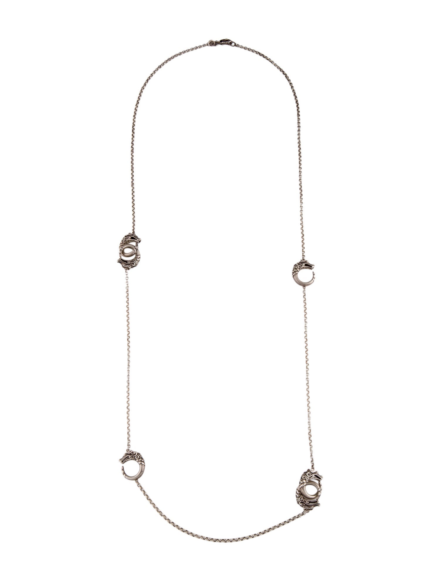 John Hardy Spinel Legends Naga Station Necklace