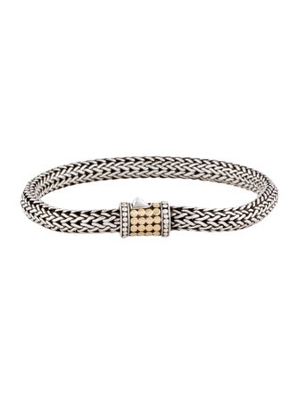 John Hardy Two-Tone Dot Classic Chain Bracelet