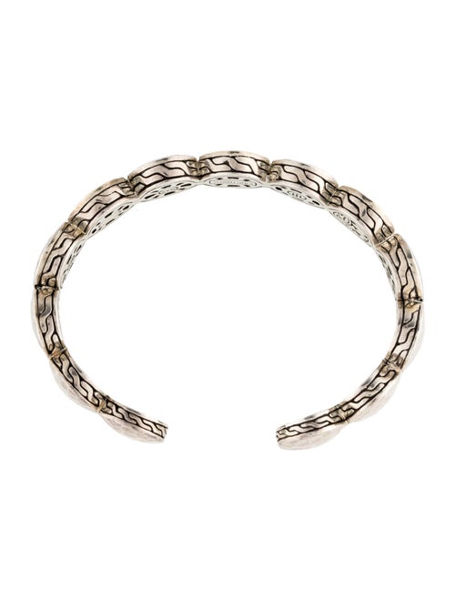 John Hardy Two-Tone Dot Palu Station Flex Cuff Bracelet