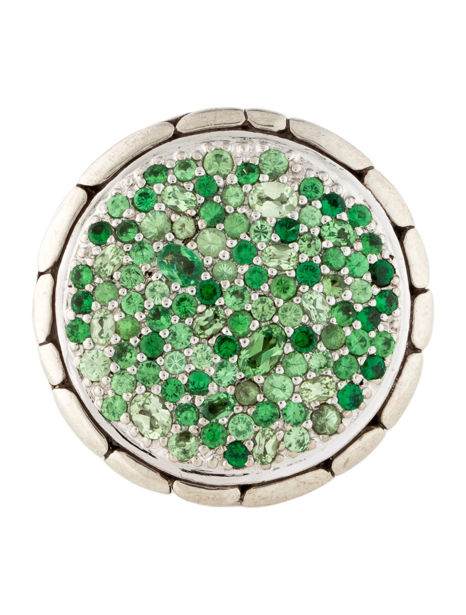 John Hardy Tsavorite Garnet Pure Lavafire Ring