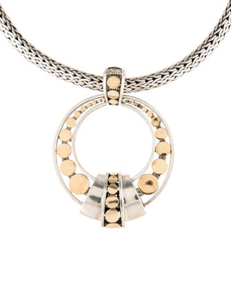 John Hardy Two-Tone Pendant Necklace