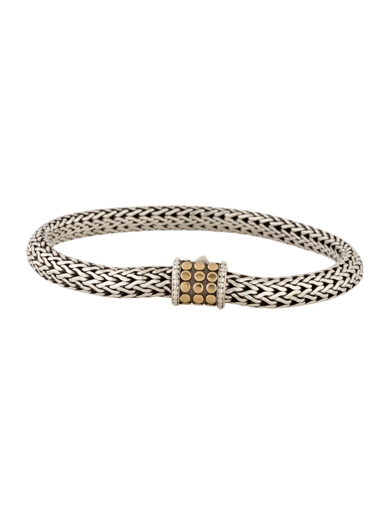 John Hardy Two-Tone Icon Dot Bracelet