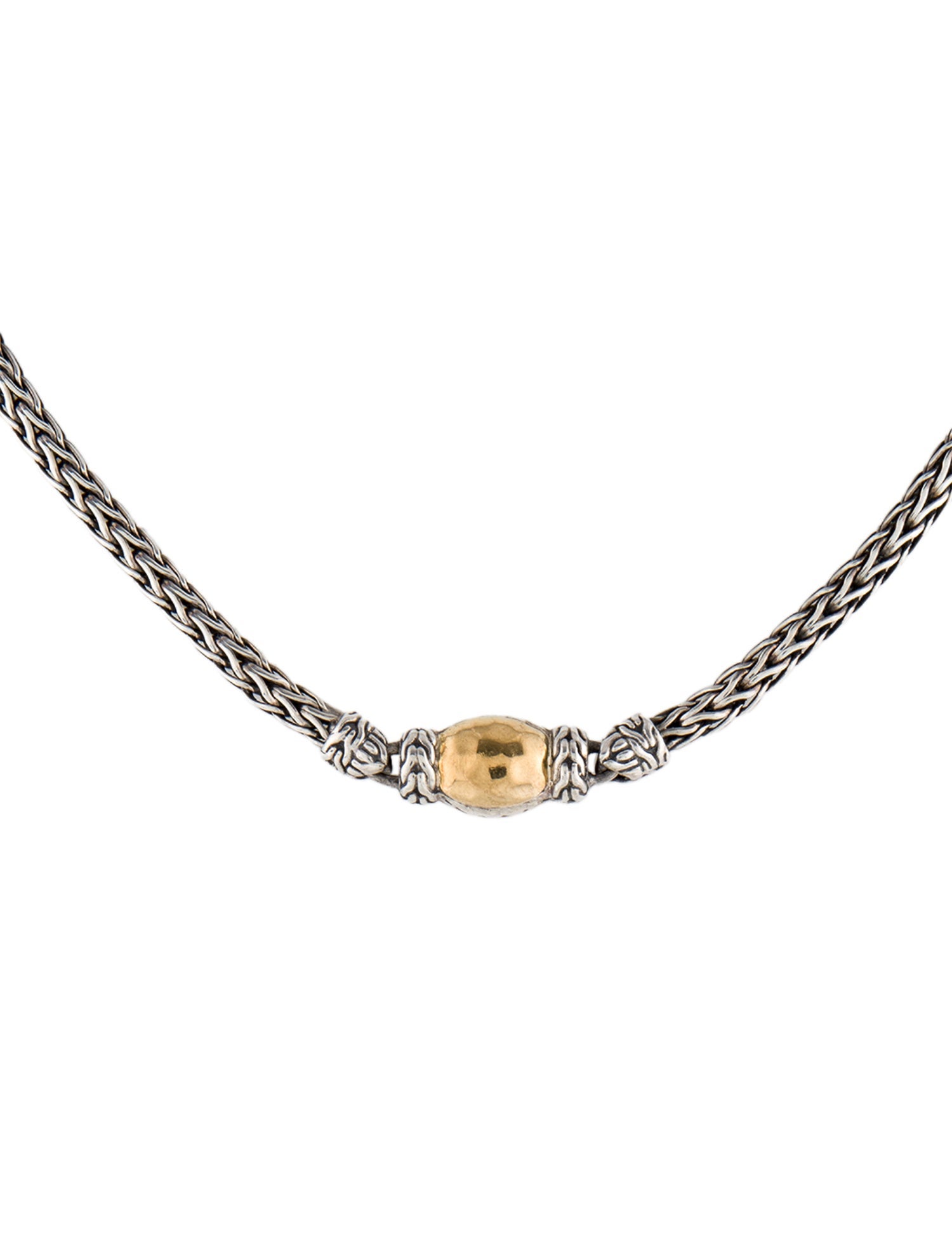 John Hardy Two-Tone Palu Pendant Necklace