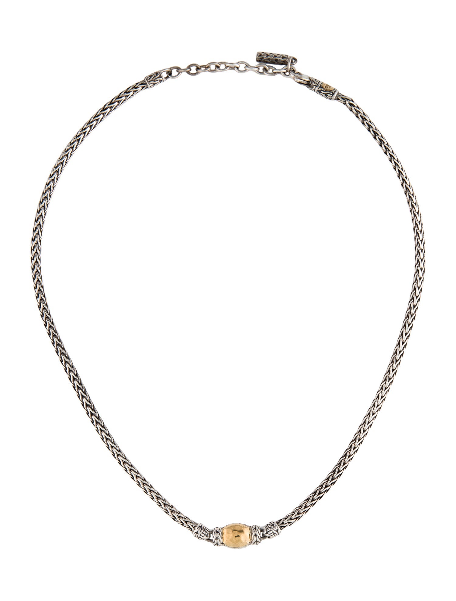 John Hardy Two-Tone Palu Pendant Necklace