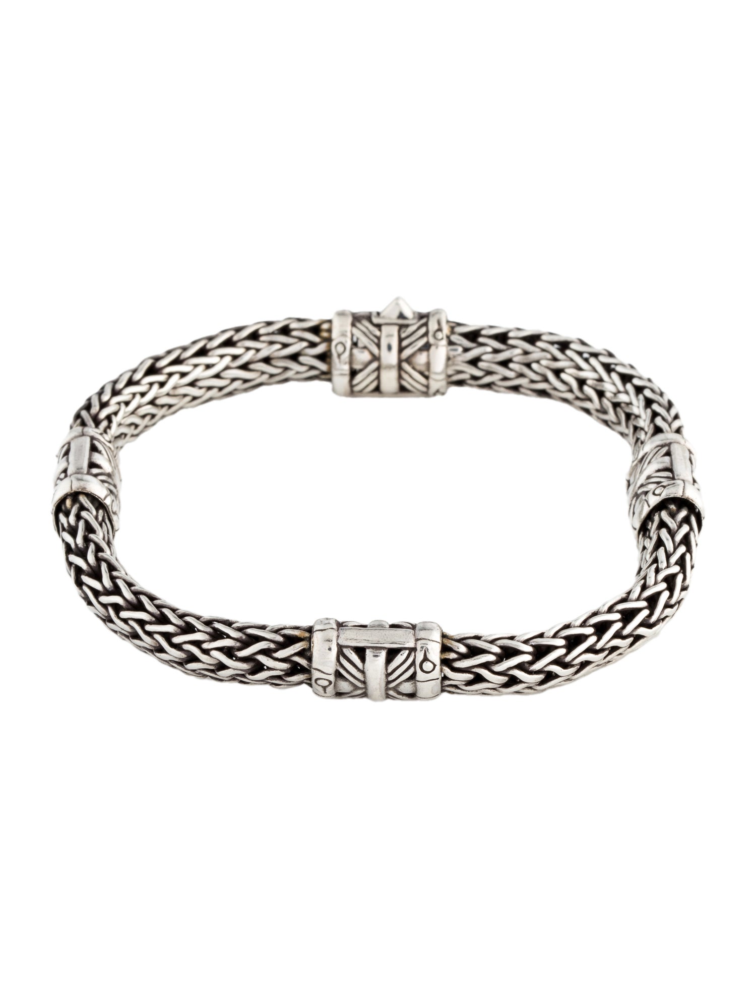 John Hardy Bamboo Station Bracelet