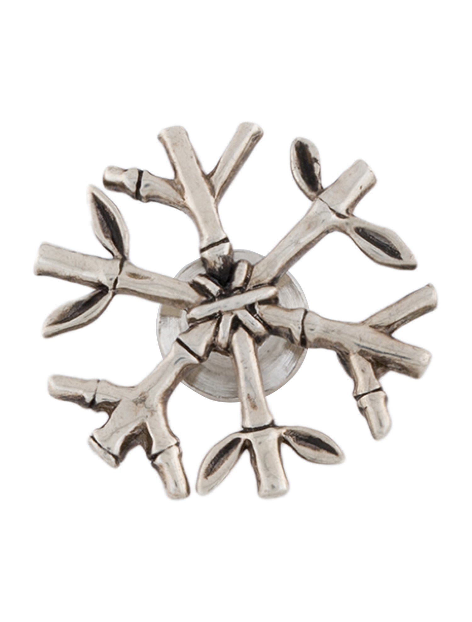 John Hardy Bamboo Snowflake Pin
