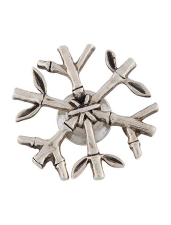 John Hardy Bamboo Snowflake Pin