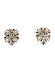 John Hardy Two-Tone Jaisalmer Square Stud Earrings
