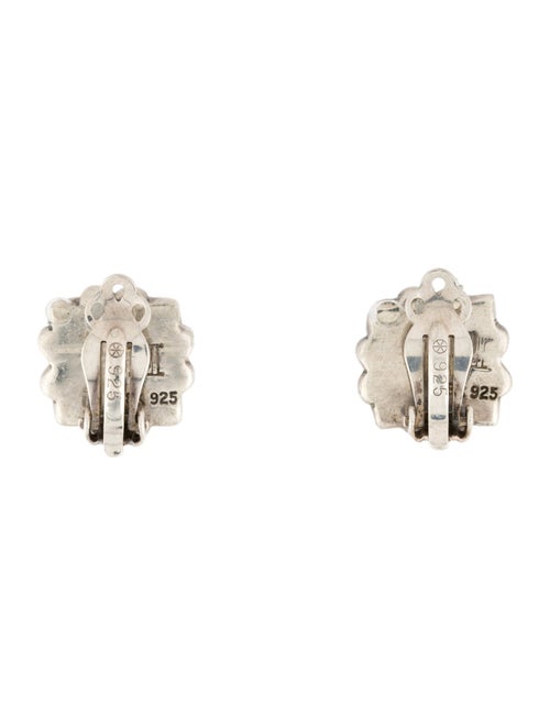 John Hardy Two-Tone Jaisalmer Square Stud Earrings