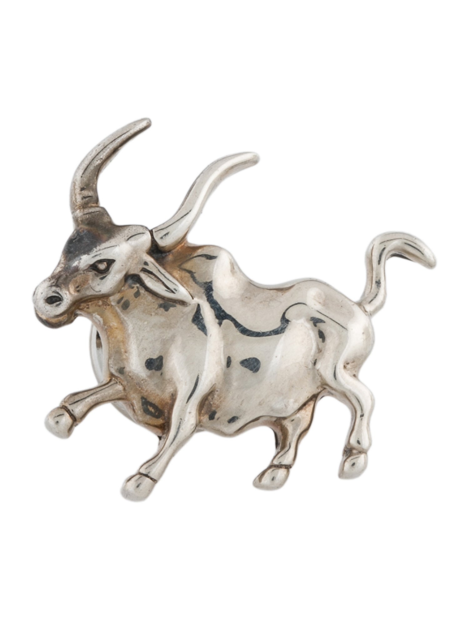 John Hardy Bull Lapel Pin