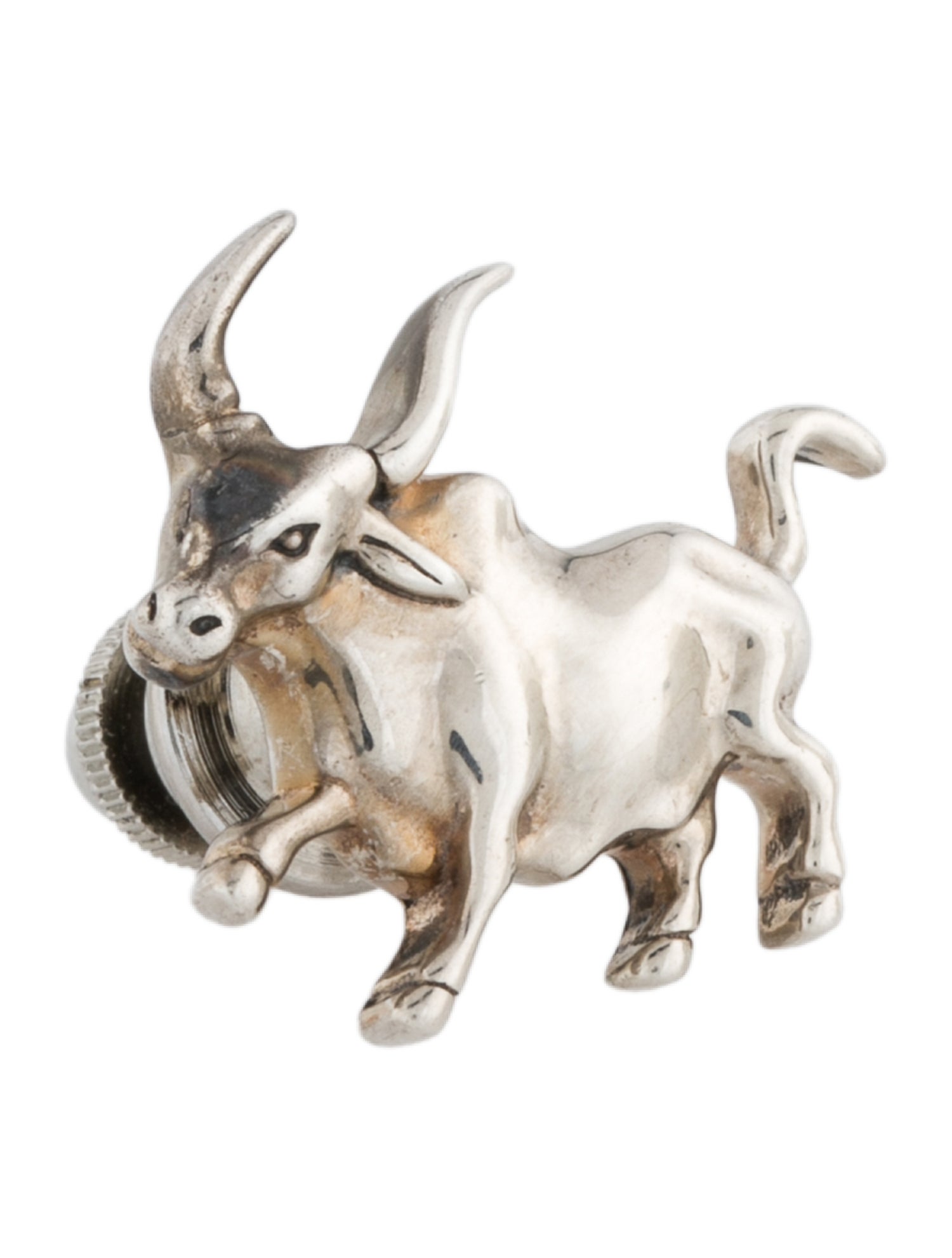 John Hardy Bull Lapel Pin
