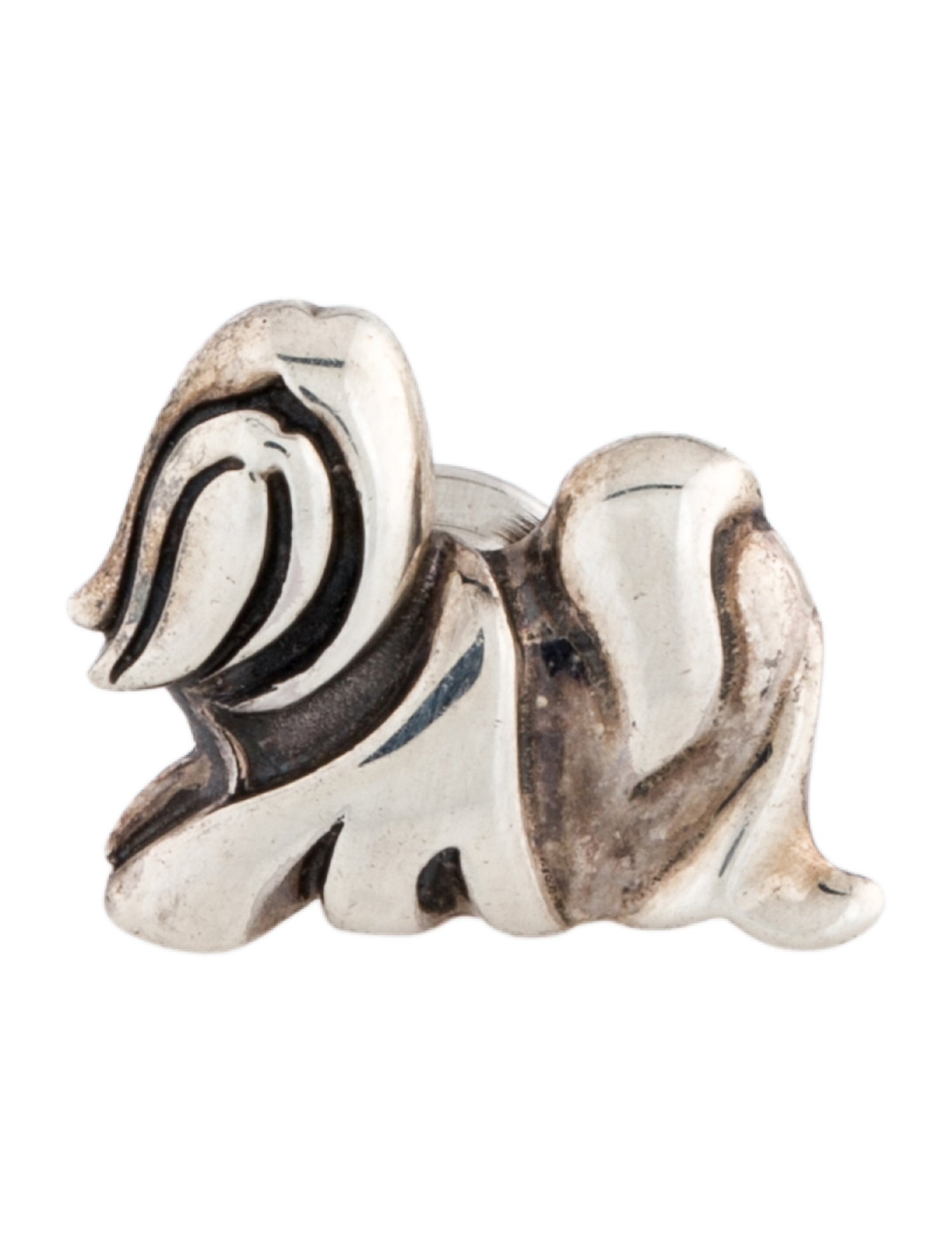 John Hardy Dog Lapel Pin