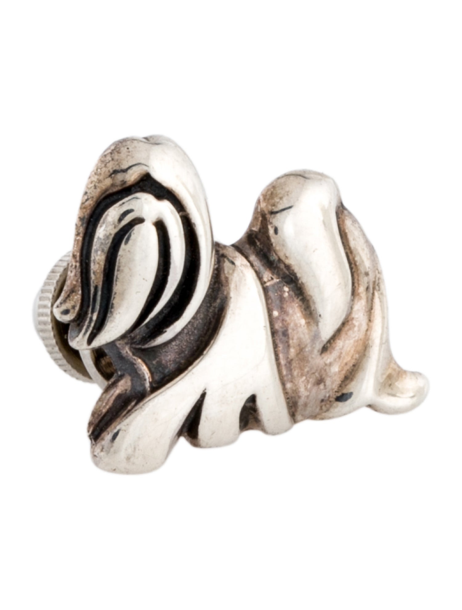 John Hardy Dog Lapel Pin