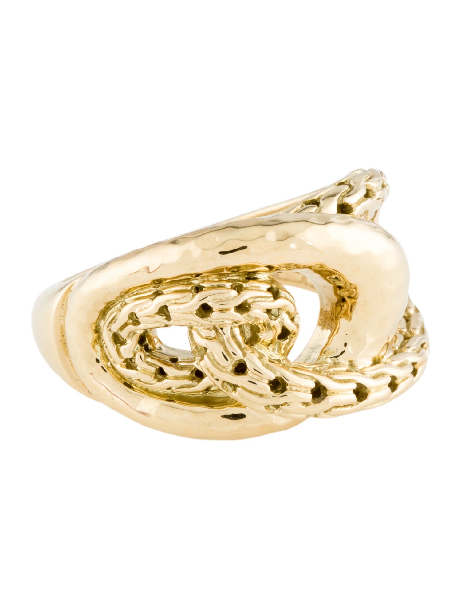 John Hardy 18K Palu Sculpture Ring
