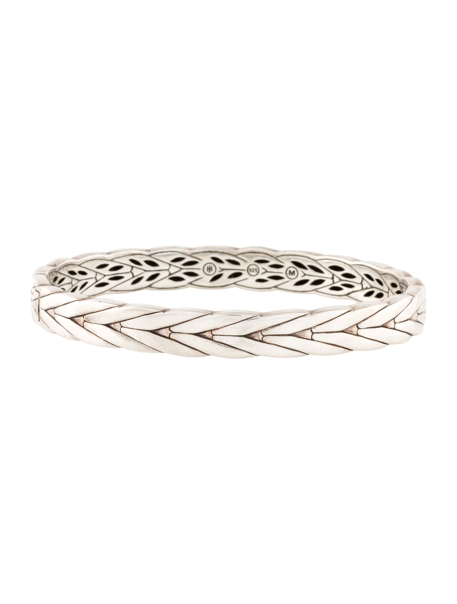 John Hardy Classic Modern Chain Hinged Bangle