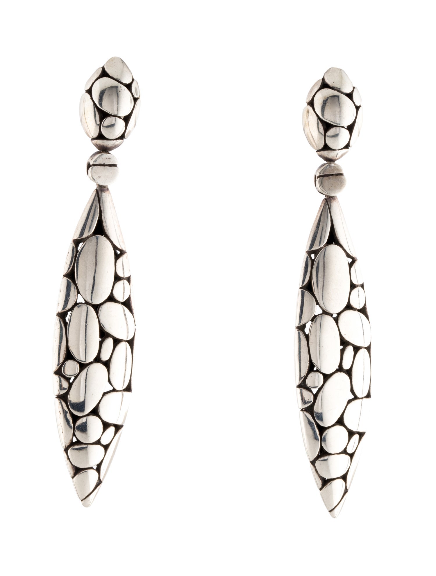 John Hardy Kali Marquis Drop Earrings