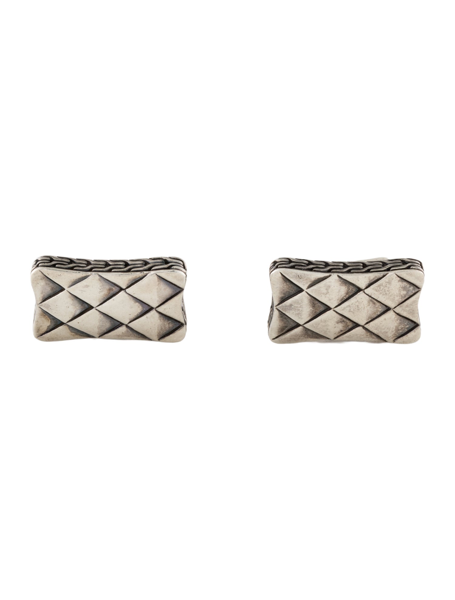 John Hardy Woven Cufflinks