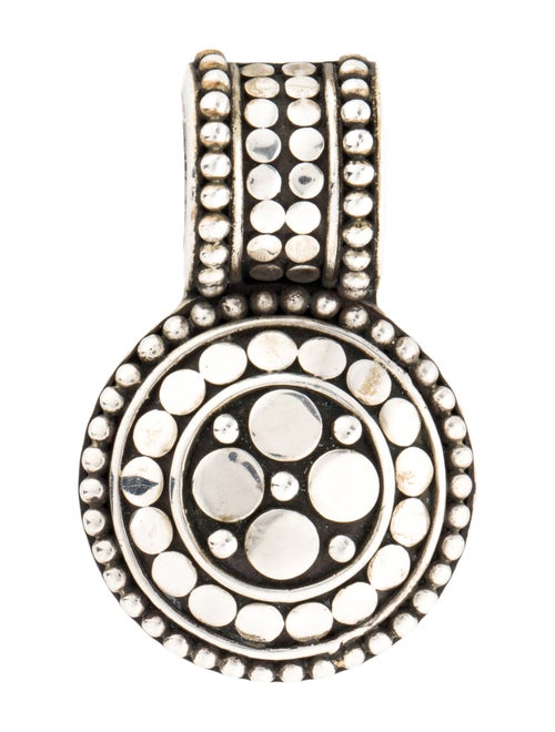 John Hardy Dot Round Enhancer Pendant