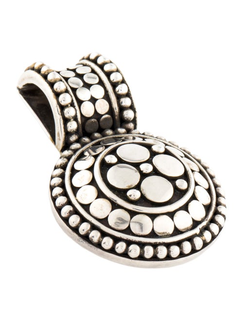 John Hardy Dot Round Enhancer Pendant