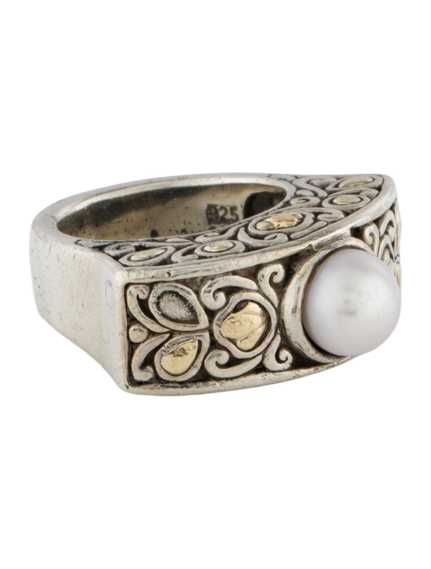 John Hardy Pearl Jaisalmer Ring