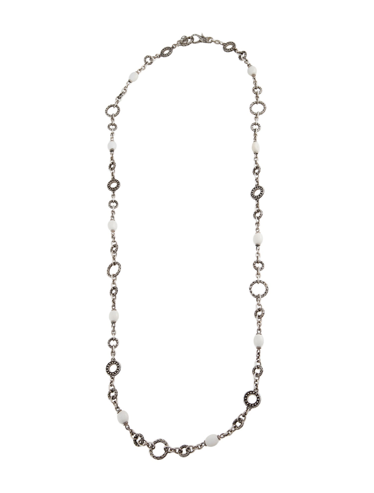 John Hardy Chalcedony Long Necklace