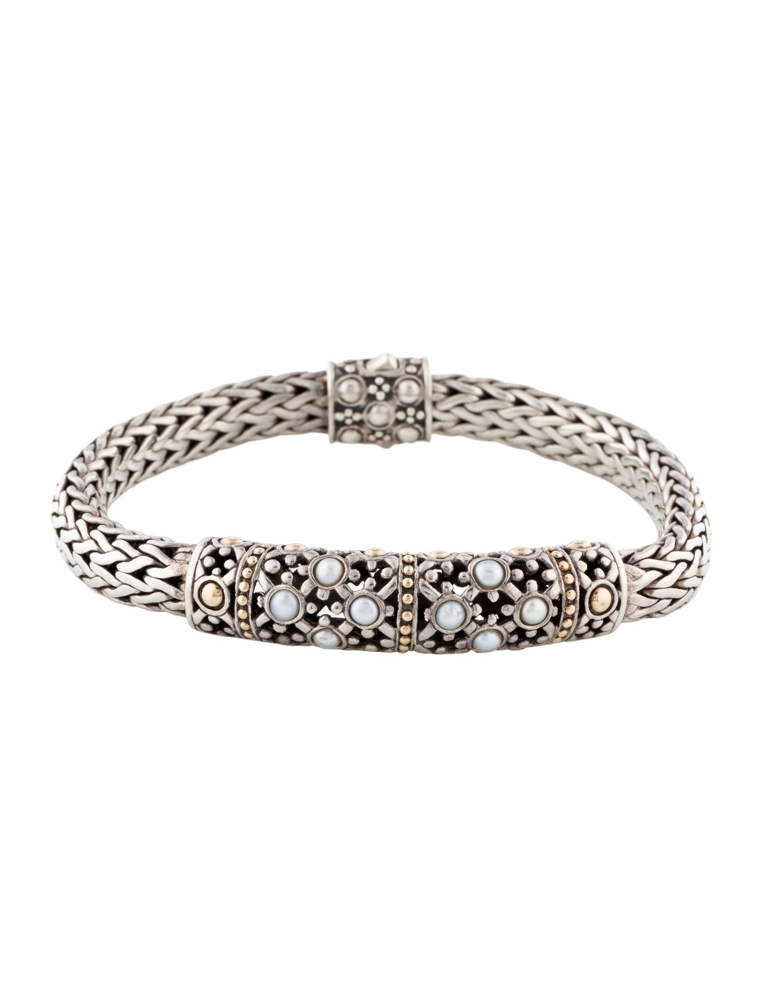 John Hardy Pearl Link Bracelet