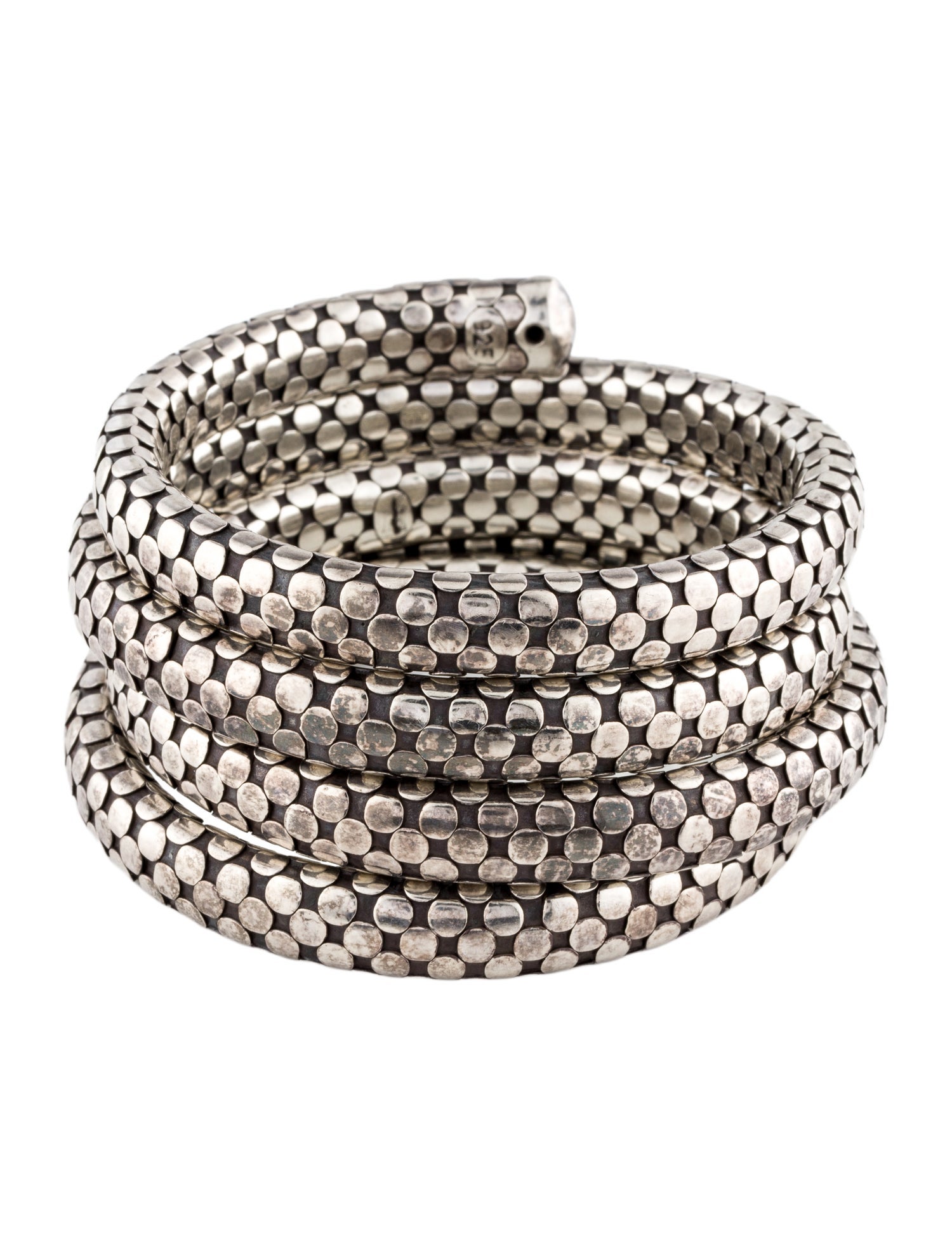 John Hardy Triple Coil Dot Bracelet