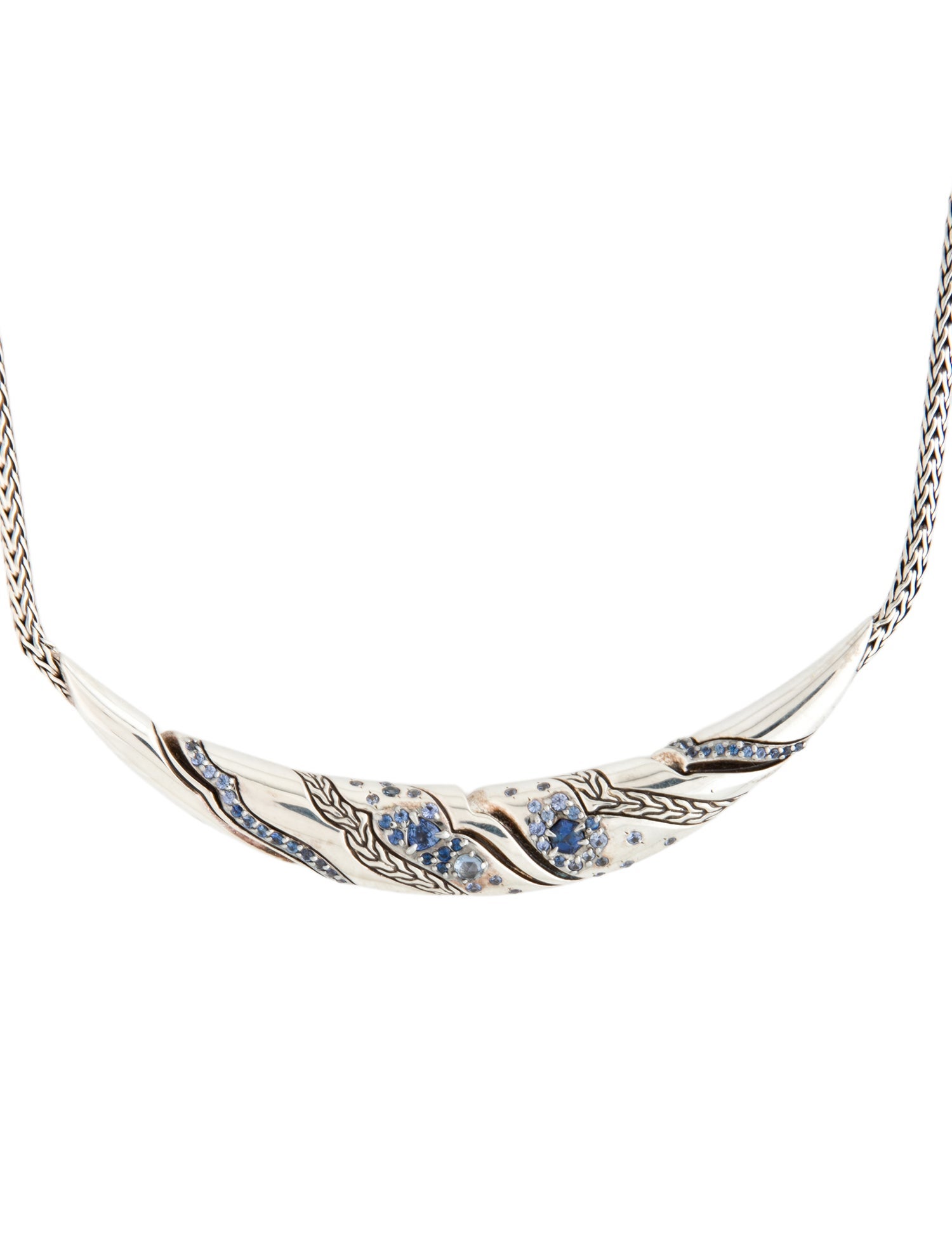 John Hardy Lahar Sapphire Pendant Necklace