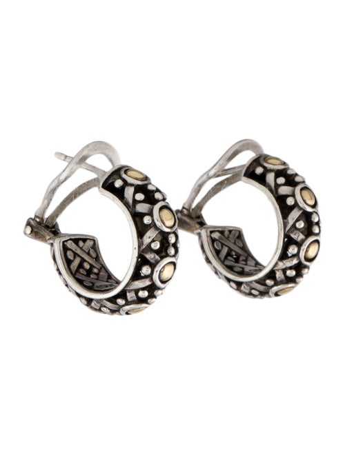 John Hardy Two-Tone Jaisalmer Hoop Earrings
